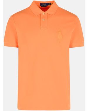 Polo Ralph Lauren Cotton Polo Shirt - Orange