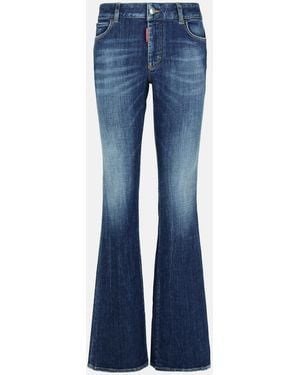 DSquared² 'Flare' Denim Jeans - Blue