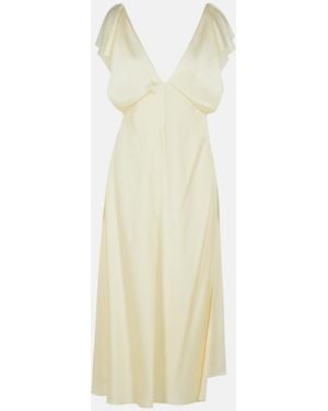 Jil Sander Viscose Blend Dress - White