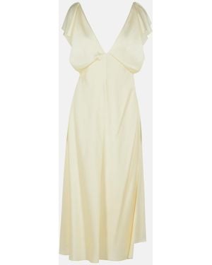 Jil Sander Viscose Blend Dress - White