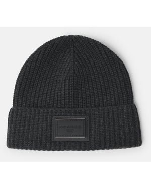Dolce & Gabbana Cashmere Beanie - Black