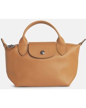 Longchamp 'le Pliage Xtra' Leather Bag - White
