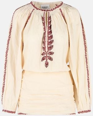 Isabel Marant 'Ludy' Short Dress - Natural