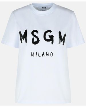 MSGM T-Shirt - Bianco