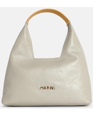 Marni Borsa A Mano 'Trapeze' Mini - Bianco