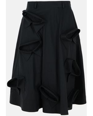 Moschino Cotton Skirt - Black