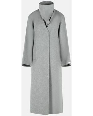 Sportmax 'Assenso' Long Coat - Gray