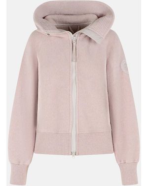 Canada Goose 'Chilliwack' Wool Blend Bomber Jacket - Pink