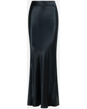ANDAMANE 'Nemesia' Viscose Skirt - Blue