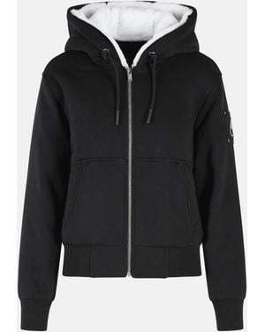 Moose Knuckles 'Bunny' Cotton Blend Sweatshirt - Black