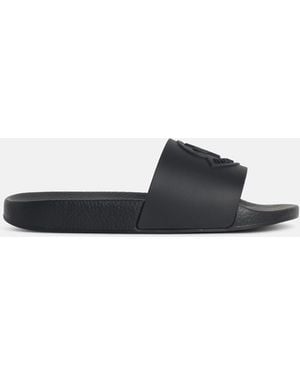 Moncler 'Basile' Rubber Slides - White