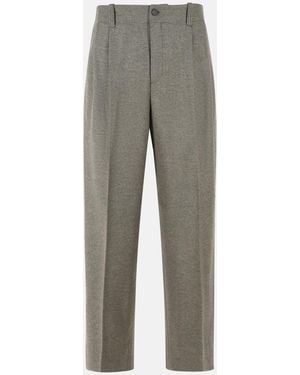 Golden Goose 'Slacks' Virgin Wool Pants - Gray