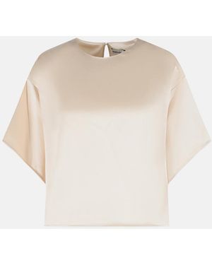 Jonathan Simkhai Acetate Blend Top - White
