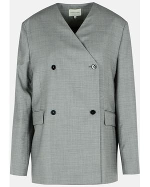 Loulou de Saison 'Altair' Virgin Wool Blazer - Gray