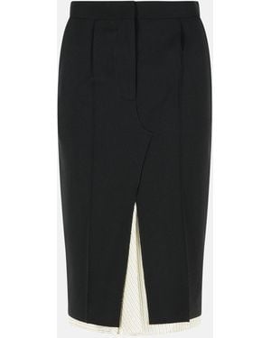 Marni Midi Skirt - Black