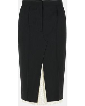 Marni Midi Skirt - Black