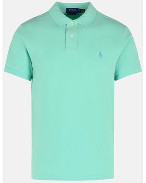 Polo Ralph Lauren Polo Shirt In Cotton - Green