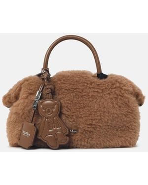 Max Mara Bauletto 'Teddyholdals' Piccolo - Marrone