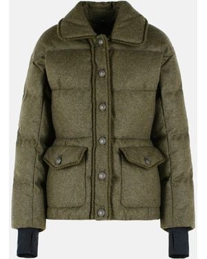 Moncler 'Monteain' Short Down Jacket - Green