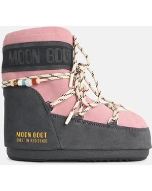 Moonboot Stivale 'Icon Low' - Rosa