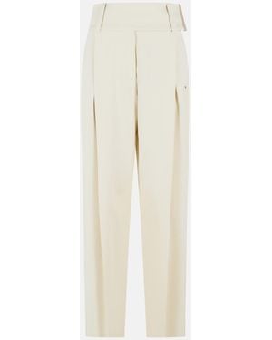 Sportmax 'Oblo' Wide Pants - White