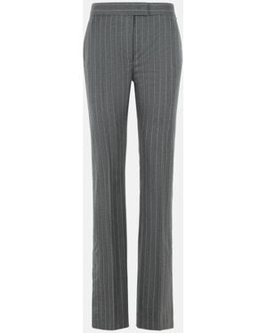 Sportmax 'Ricordo' Slim Flare Pants - Gray