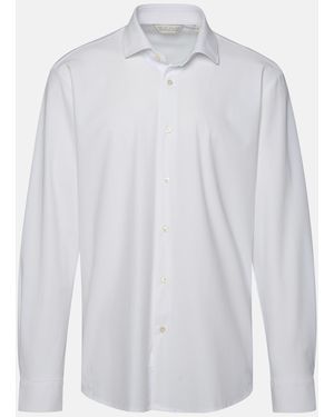 Brian Dales Recycled Nylon Blend Shirt - White