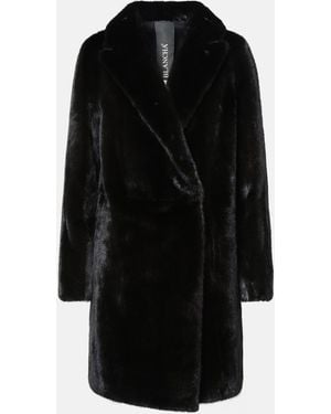 Blancha Long Mink Fur - Black