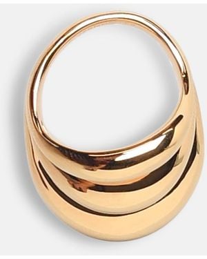 Panconesi 'Triptich Blow Up' Copper Ring - Metallic