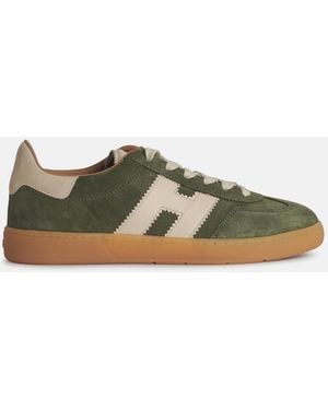 Hogan Cool' Suede Sneakers - Green
