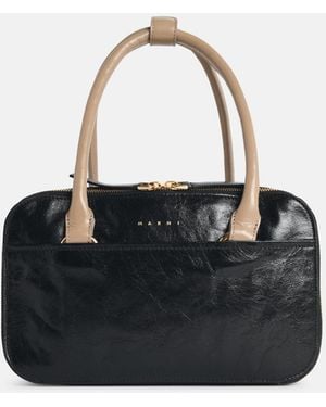 Marni Small 'Boxyne' Bag - Black