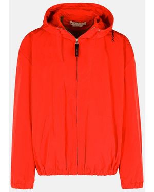 Marni Cotton Blend Jacket - Red