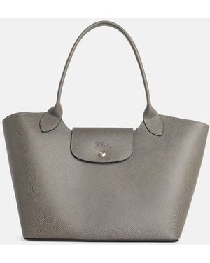 Longchamp L 'Épure' Shoulder Bag - Gray