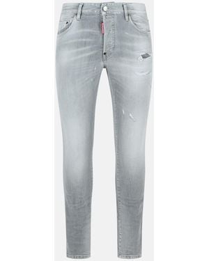 DSquared² 'skater' Cotton Denim Jeans - Blue