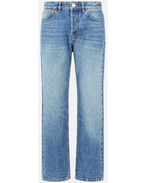 Isabel Marant 'Daya' Cotton Jeans - Blue