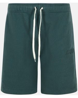 Autry Cotton Bermuda Shorts - Green