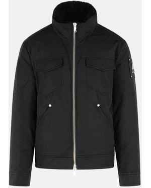 Moose Knuckles 'Falcon' Cotton Blend Jacket - Black