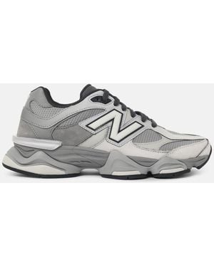 New Balance '9060' Mesh Blend Sneakers - White