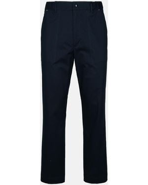 Moncler Cotton Pants - Blue