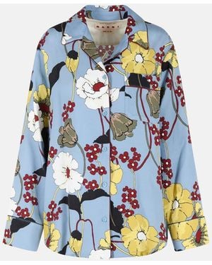Marni Viscose Shirt - Blue