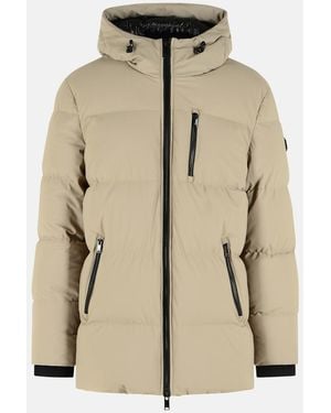 Moose Knuckles 'Soho 3Q' Stretch Nylon Down Jacket - Natural