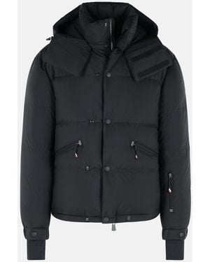 Moncler 'Coraia' Polyamide Hooded Ski Jacket - Black