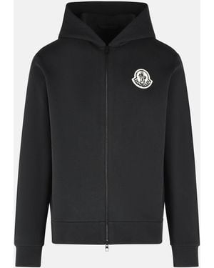 Moncler Cotton Sweatshirt - Black