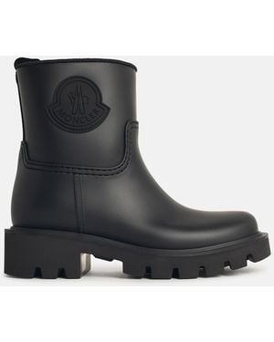 Moncler Stivali Da Pioggia 'Kickstream' - Nero
