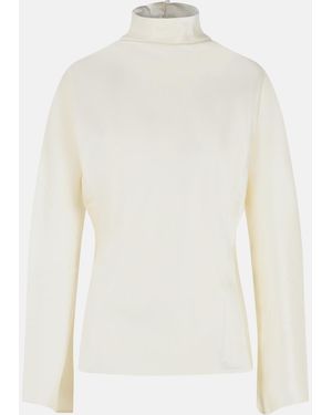 Rohe Acetate Blend Blouse - White
