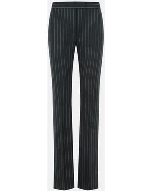 Sportmax 'Ricordo' Slim Flare Pants - Blue