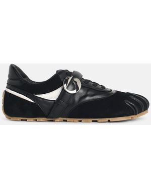 Coperni '5T' Leather Sneakers - White