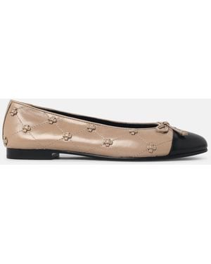 Tory Burch Ballerina 'Bunny' - Bianco