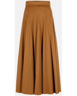 Max Mara Gonna A-Line 'Sagra' - Neutro