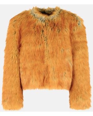 Stand Studio 'Karly' Polyester Eco Fur 'Natural Fox' - Orange